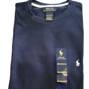 Polo Ralph Lauren Thermal Shirt NWT $49.50, Navy 2XL/2XG/2TG